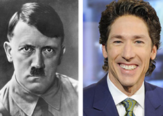 Adolf Hitler and Joel Osteen