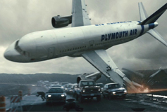 plane crashing