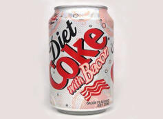 Diet Coke with bacon